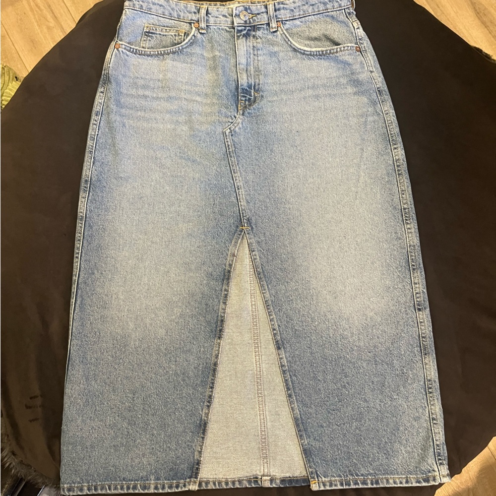 Mango Denim Skirt